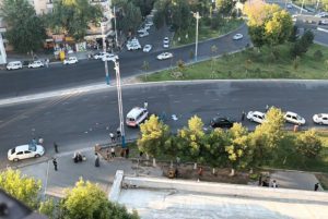 Россиянина шокировала опасная обстановка на дорогах Ташкента
