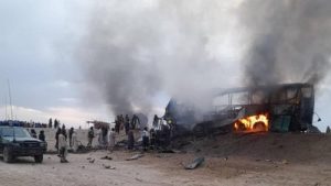 В Афганистане в результате страшной аварии погиб 21 человек